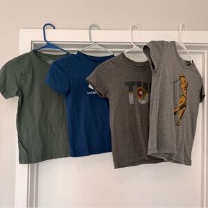 Boys Graphic T-Shirt Bundle (4 Shirts) | Under Armour, Ron Jon, Tee-Town